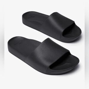 Archies Footwear Arch Support Black Slides Sandals Sz 10 Womens (Mens 9) Basic